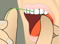 Emerald Dental Flossing: Step 3