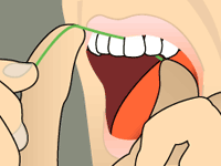 Emerald Dental Flossing: Step 4